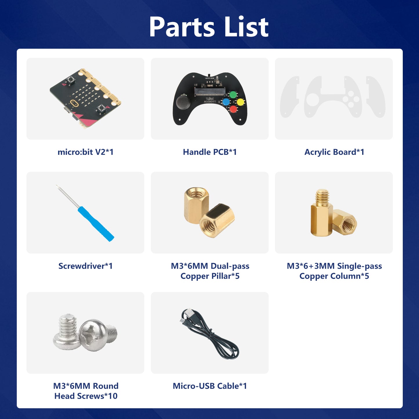 Microbit handle kit