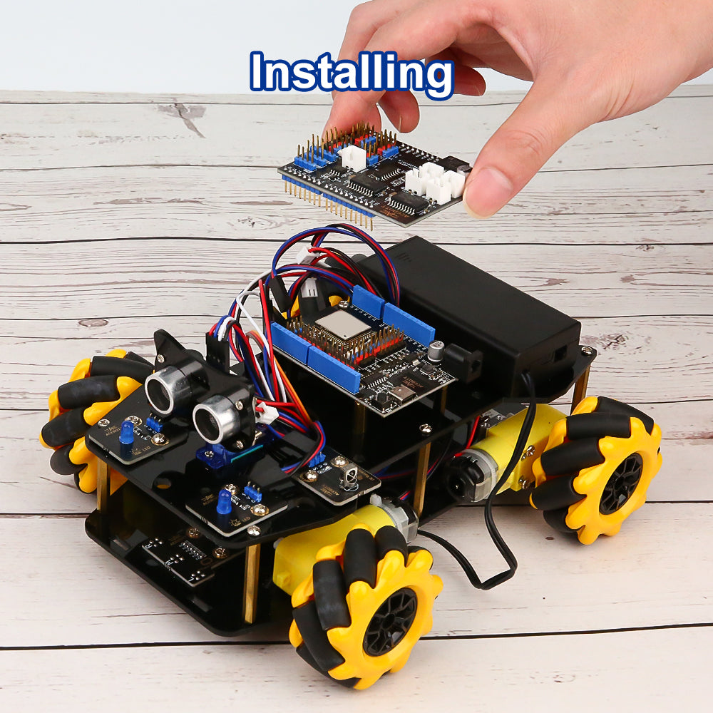 ESP32 Tank Robot Car Expansion Pack for Smart Car