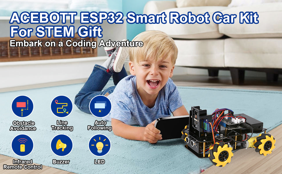 ESP32 Camera Expansion Pack for Smart Car