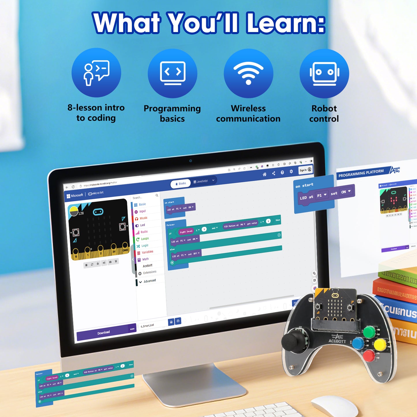 Microbit handle kit