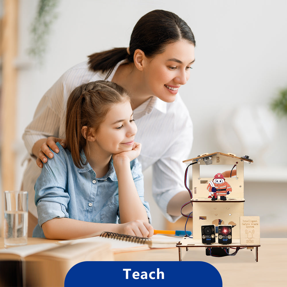 Smart Home Education Kit Level 2 (Five‑in‑One Projects)