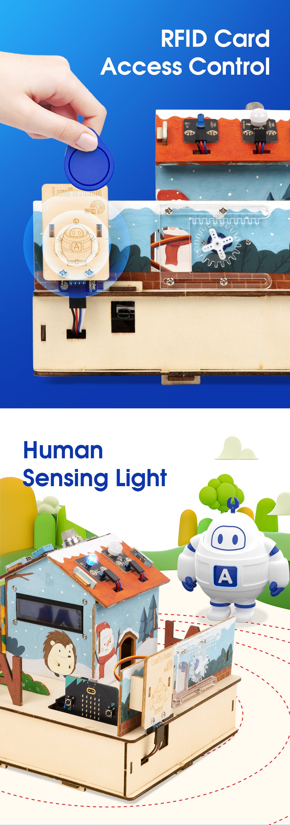 Smart Home Starter Kit for micro bit IoT Bluetooth (with micro:bit)