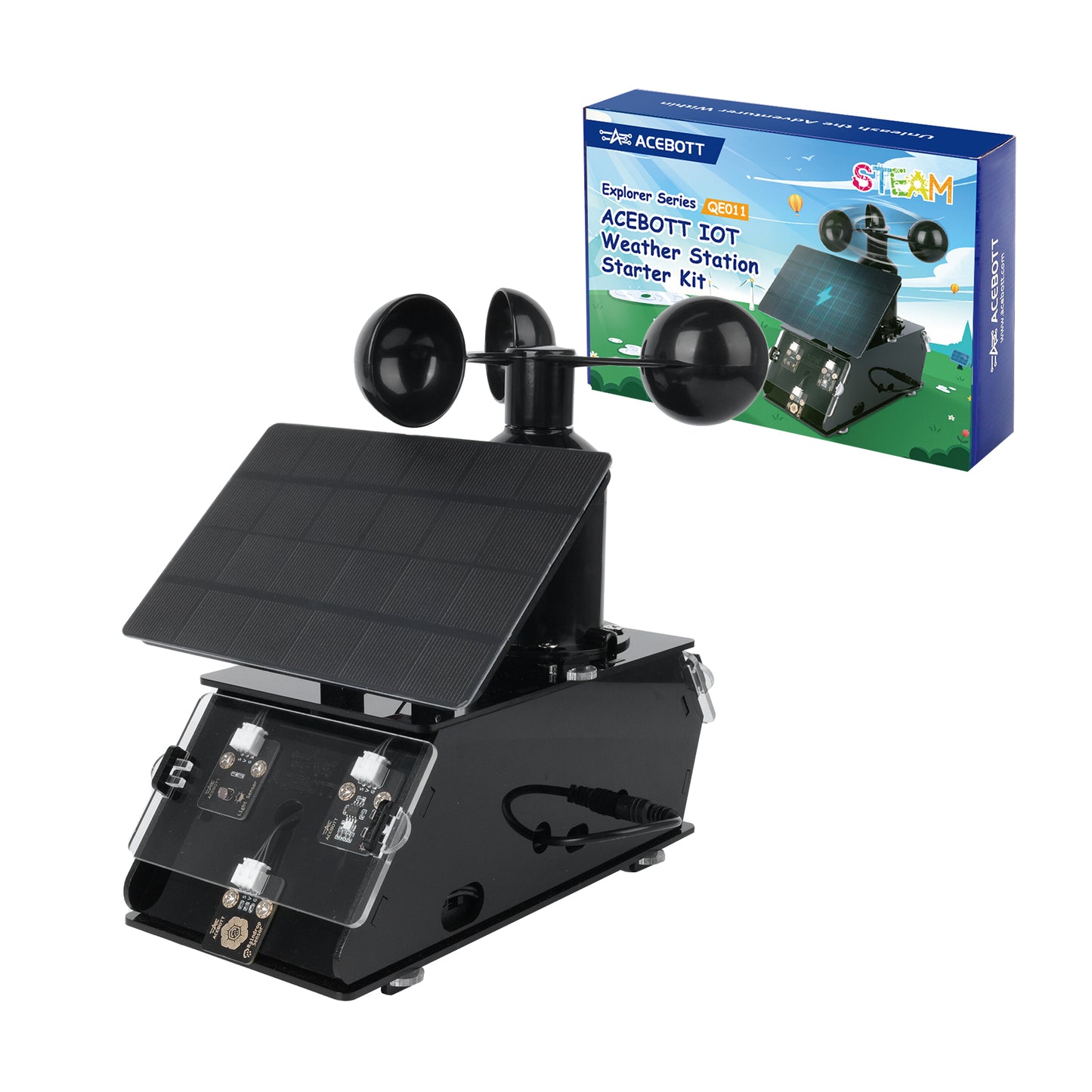 IOT Weather Station Starter Kit for ESP32（ IPX2 Waterproof）